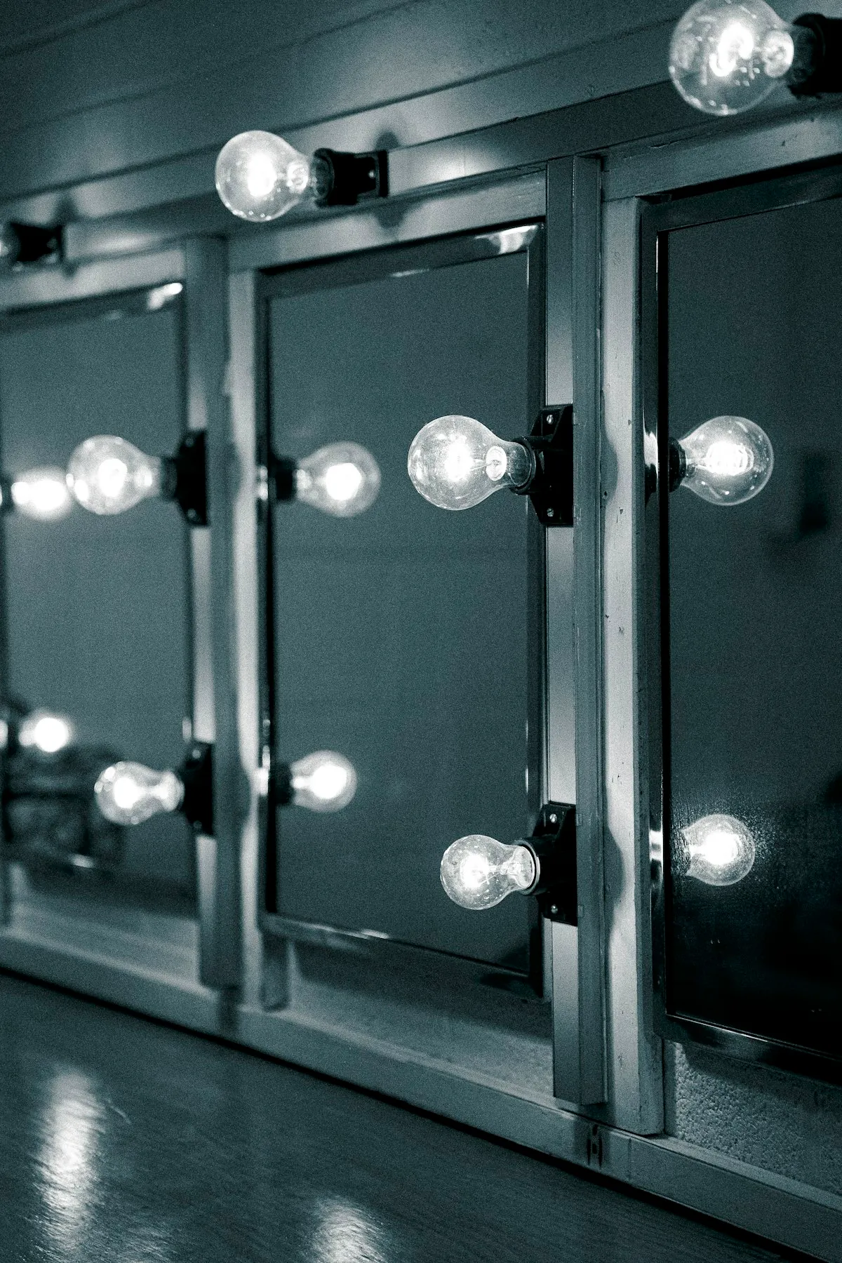 Espejo de camarín con luces